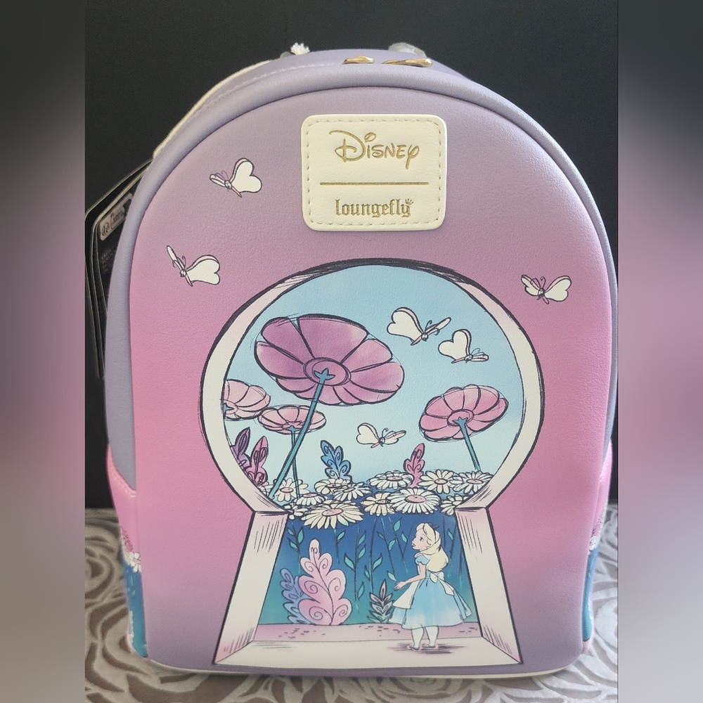 Loungefly Alice In Wonderland Keyhole Mini Backpack